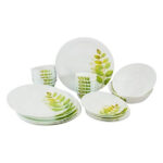 Laopala Diva Ivory Autumn Shadow Pack Of 35 Dinner Sets