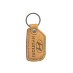 Leather Key Chain (Golden)