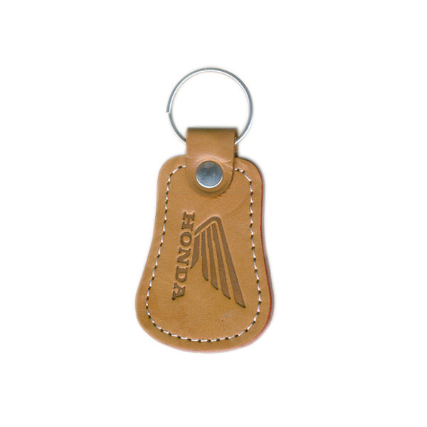 Leather Key Chain (Light Brown)