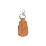 Leather Key Ring Brown