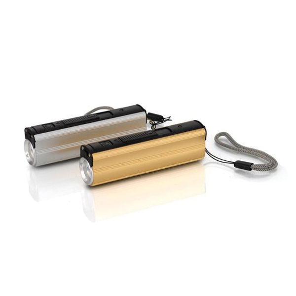 Metal Power Bank with Lighter