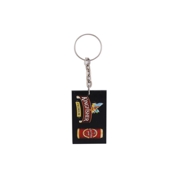 Square Shape Acrylic Key Chain