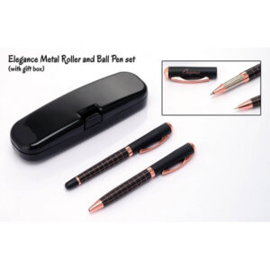 Elegance-Metal-Roller-and-Ball-Pen-Set