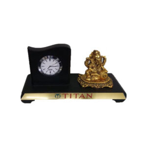 Ganesh ji with Table Clock