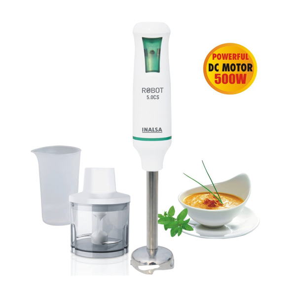 Inalsa Robot 5.0 CS 500Watt Hand Blender with Measuring Cup