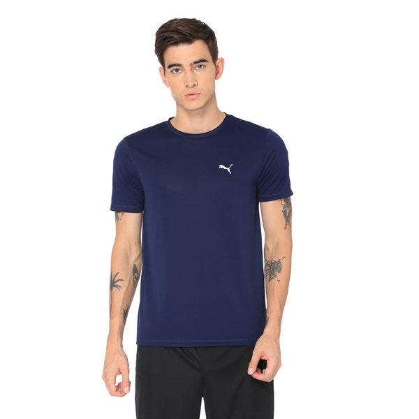 puma men's regular fit active base layer shirt