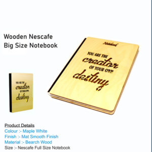 Wooden-Nescafe-Full-Size-Notebook